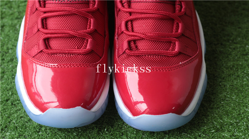 Authentic Air Jordan 11 Gym Red GS